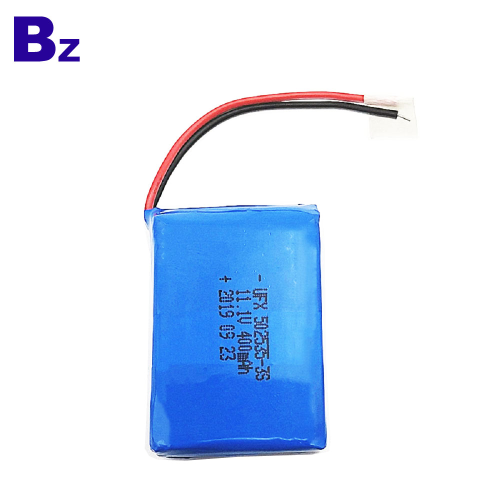400mAh Li-Polymer Battery For Safe