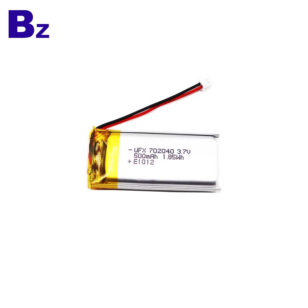 500mAh Smart Mask Li-Polymer Battery 500mAh Battery For Smart Mask