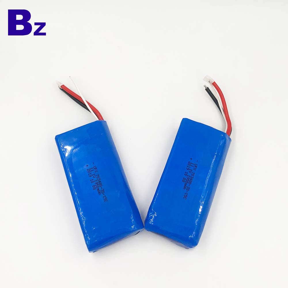 703480-3S-15C 11.1V 1950mAh Rechargeable Battery 703480-3S-15C 11.1V 1950mAh Rechargeable Battery