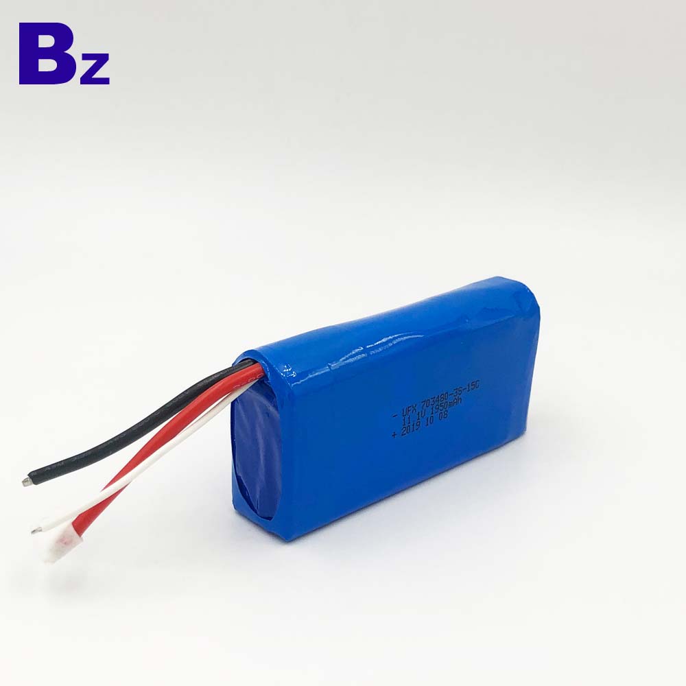 11.1V 1950mAh Lithium Polymer Battery 11.1V 1950mAh Lithium Polymer Battery