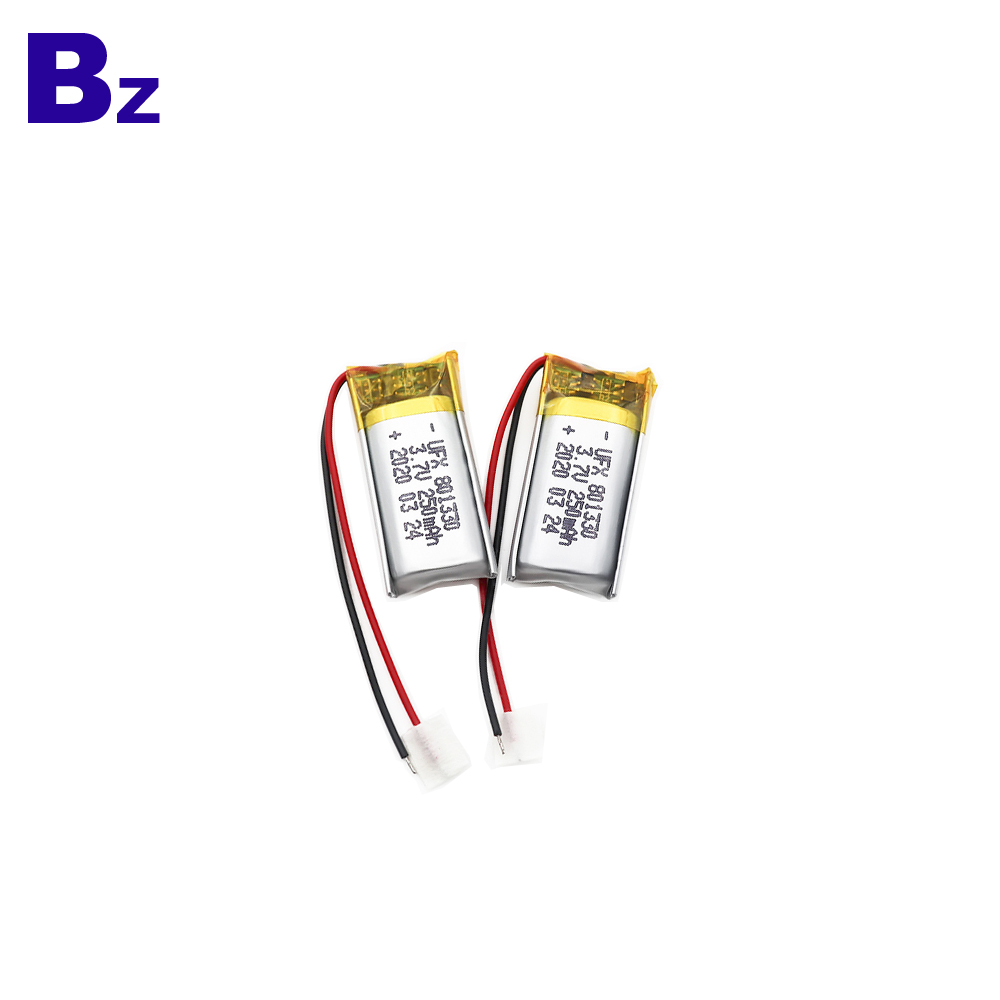 Good Quality Rechargeable 250mAh Li-Polymer Battery