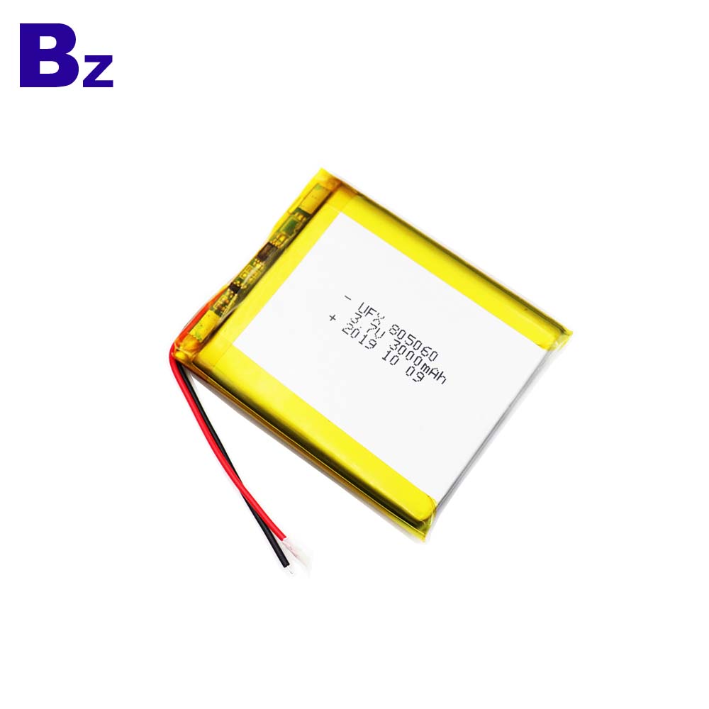 805060 3.7V 3000mAh Battery For Bluetooth Speaker